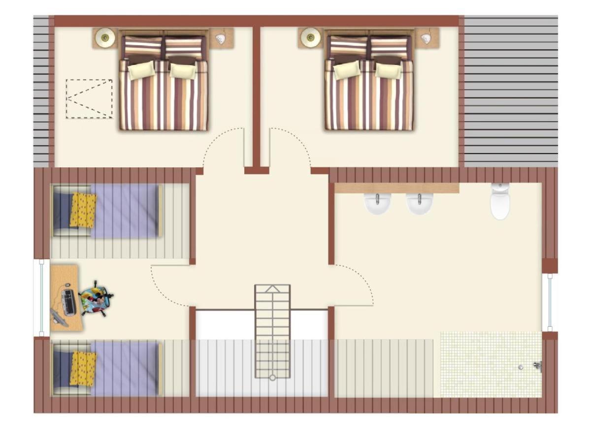 Sommerhaus Am Bach รอสต็อค ภายนอก รูปภาพ